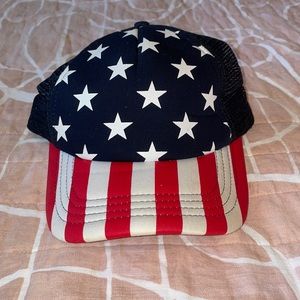 American flag hat